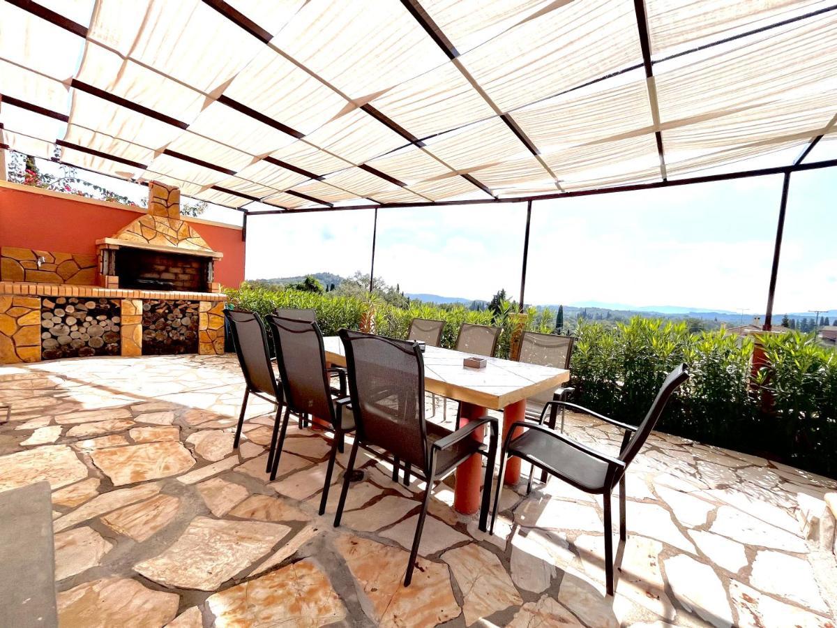 Gkk House Private Swimming Pool Luxury House Villa Skriperon Bagian luar foto