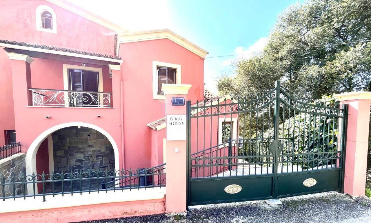 Gkk House Private Swimming Pool Luxury House Villa Skriperon Bagian luar foto