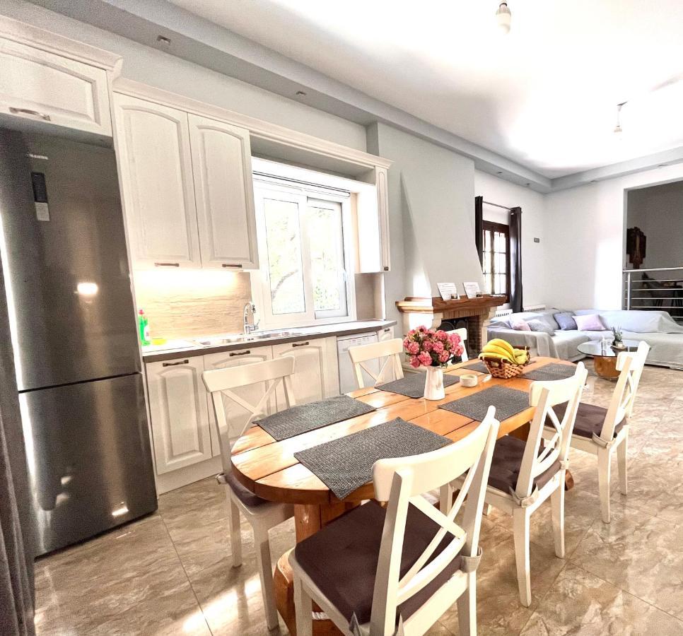 Gkk House Private Swimming Pool Luxury House Villa Skriperon Bagian luar foto