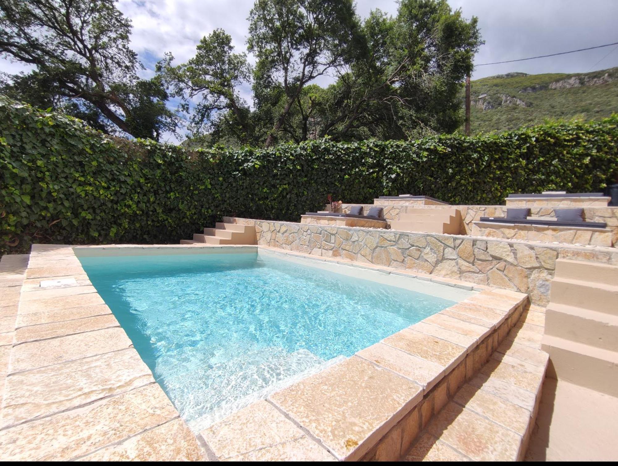 Gkk House Private Swimming Pool Luxury House Villa Skriperon Bagian luar foto
