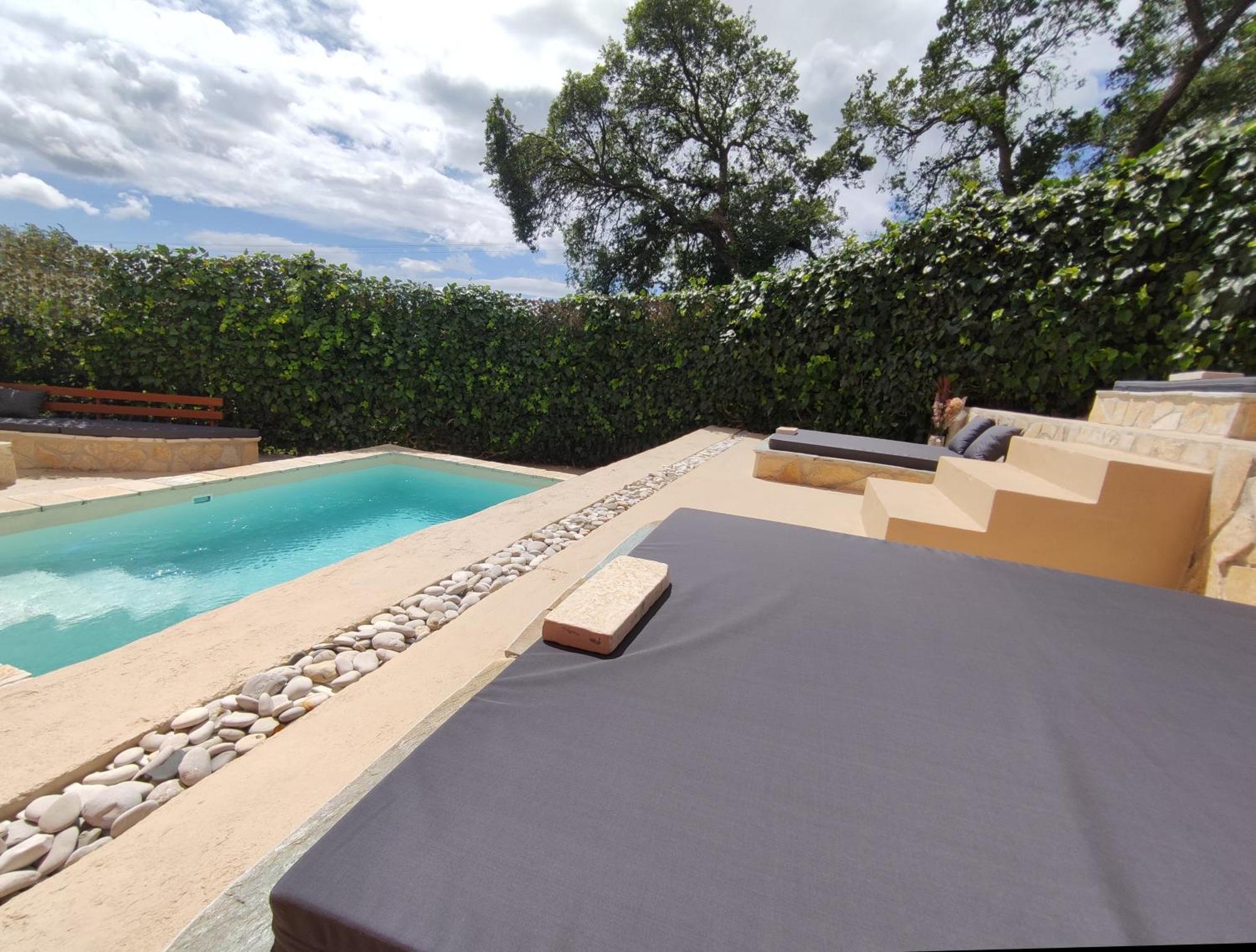 Gkk House Private Swimming Pool Luxury House Villa Skriperon Bagian luar foto